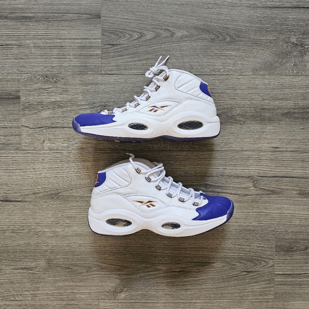RARE Reebok Question Mid Packer Shoes Promo Sample Kobe Bryant Mens 15